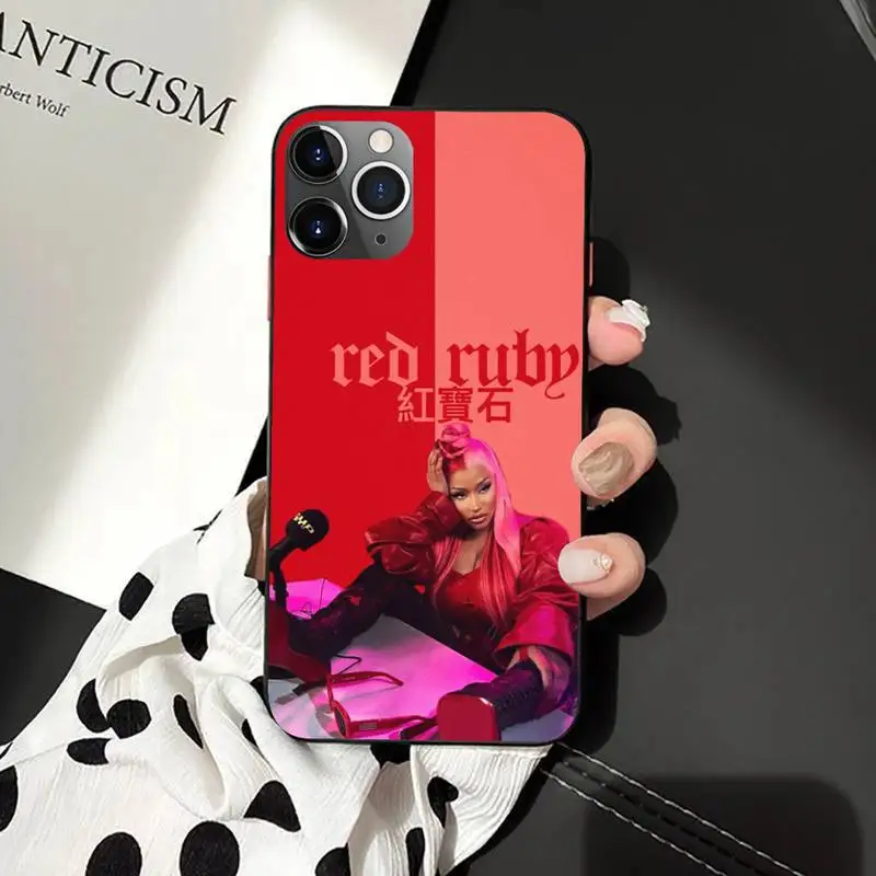 Nicki Minaj singer Phone Case For iPhone 11 12 Mini 13 14 Pro XS Max X 8 7 Plus SE XR Shell