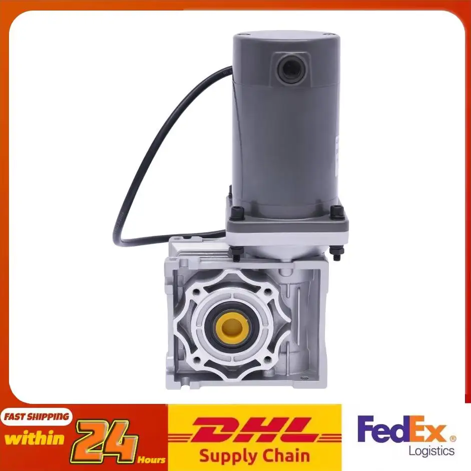 

120W Portable NLRV-040 Gear Motor DC 12V 1800RPM High-Torque Adjustable Worm Gear Speed Reducer Ideal for DIY and Industrial Use