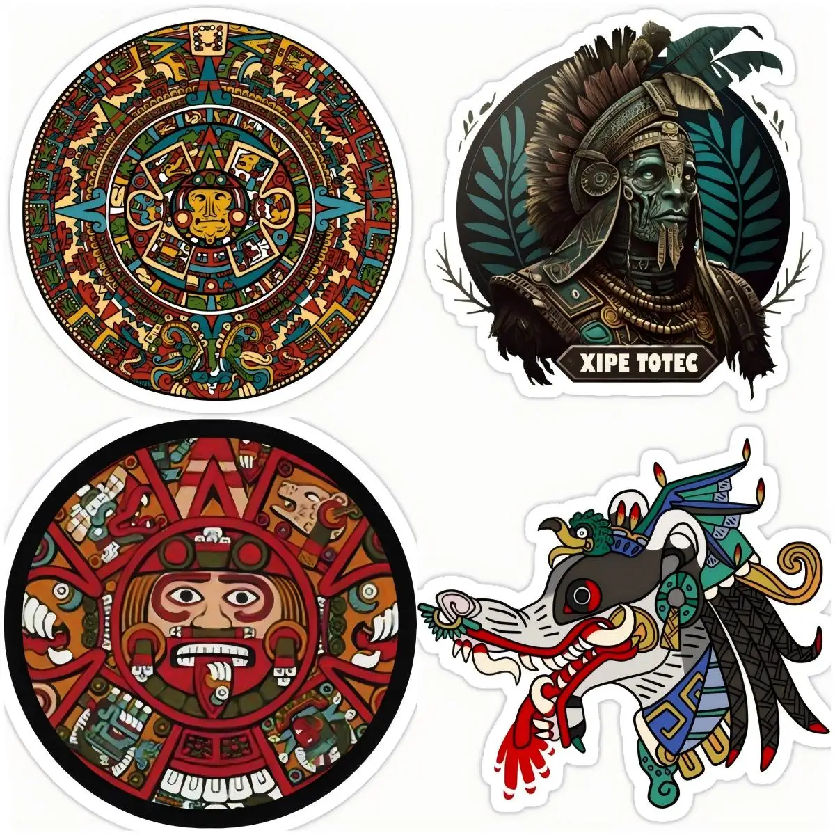 

Aztec Art Decal Car Stickers Fashionable Vinyl Label Decals Caravan Bumper Decoration