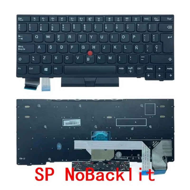 

Keyboard For Lenovo Thinkpad X390 X395 L13 Yoga S2 5th S2 SP Spanish Layout