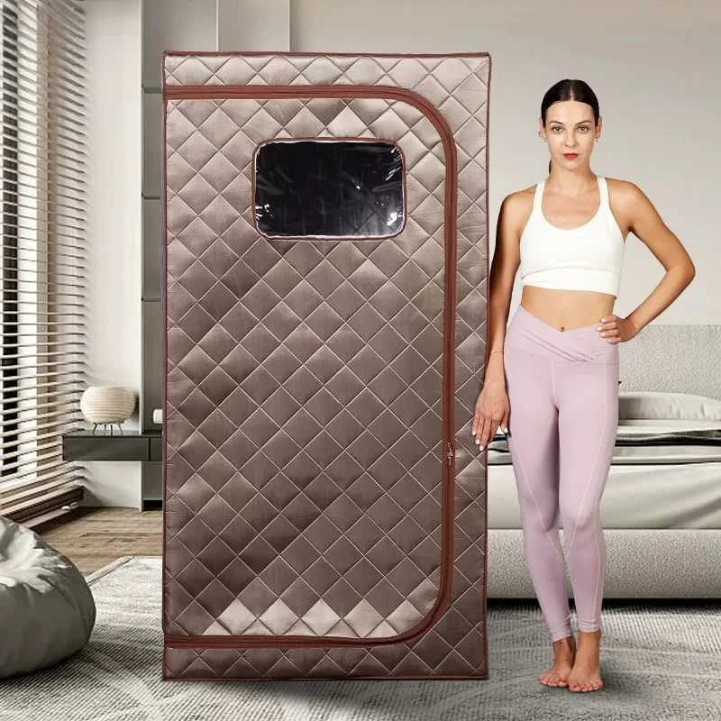 Portable Portable Steam Sauna With W Steam generation And distance Timer Fumigation Sauna Box for Home bath And Hydrotherapy