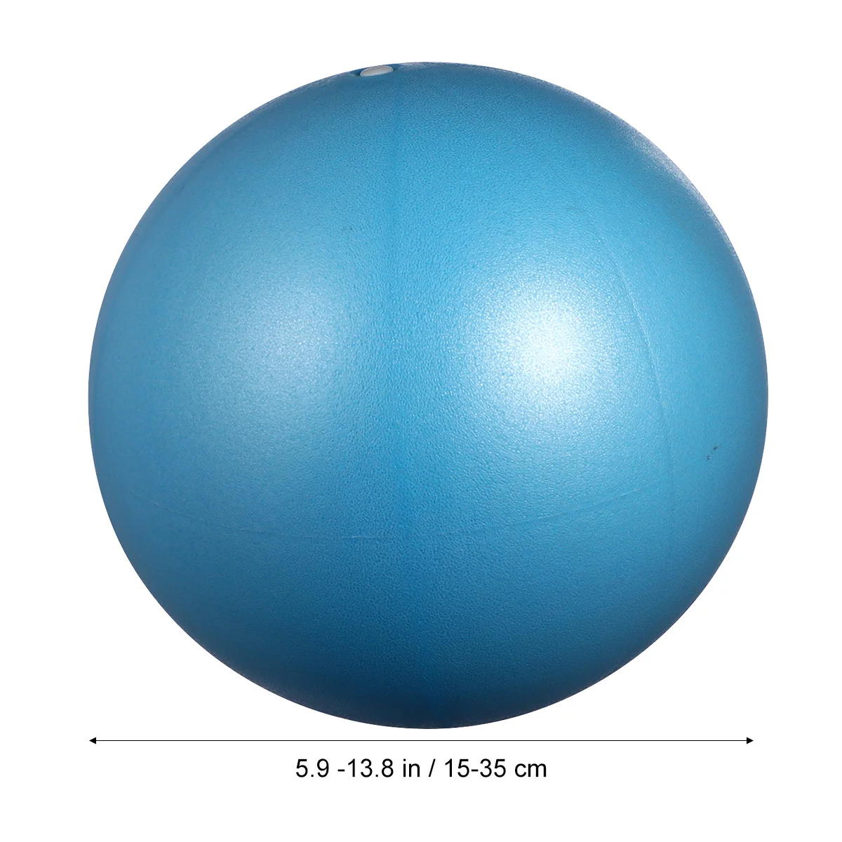 

2Pcs Yoga Ball Thickened Frosted Anti-Burst Exercise Fitness Balancing Pilates Stability Trainer for Home Gym Use 15-35Cm Silver