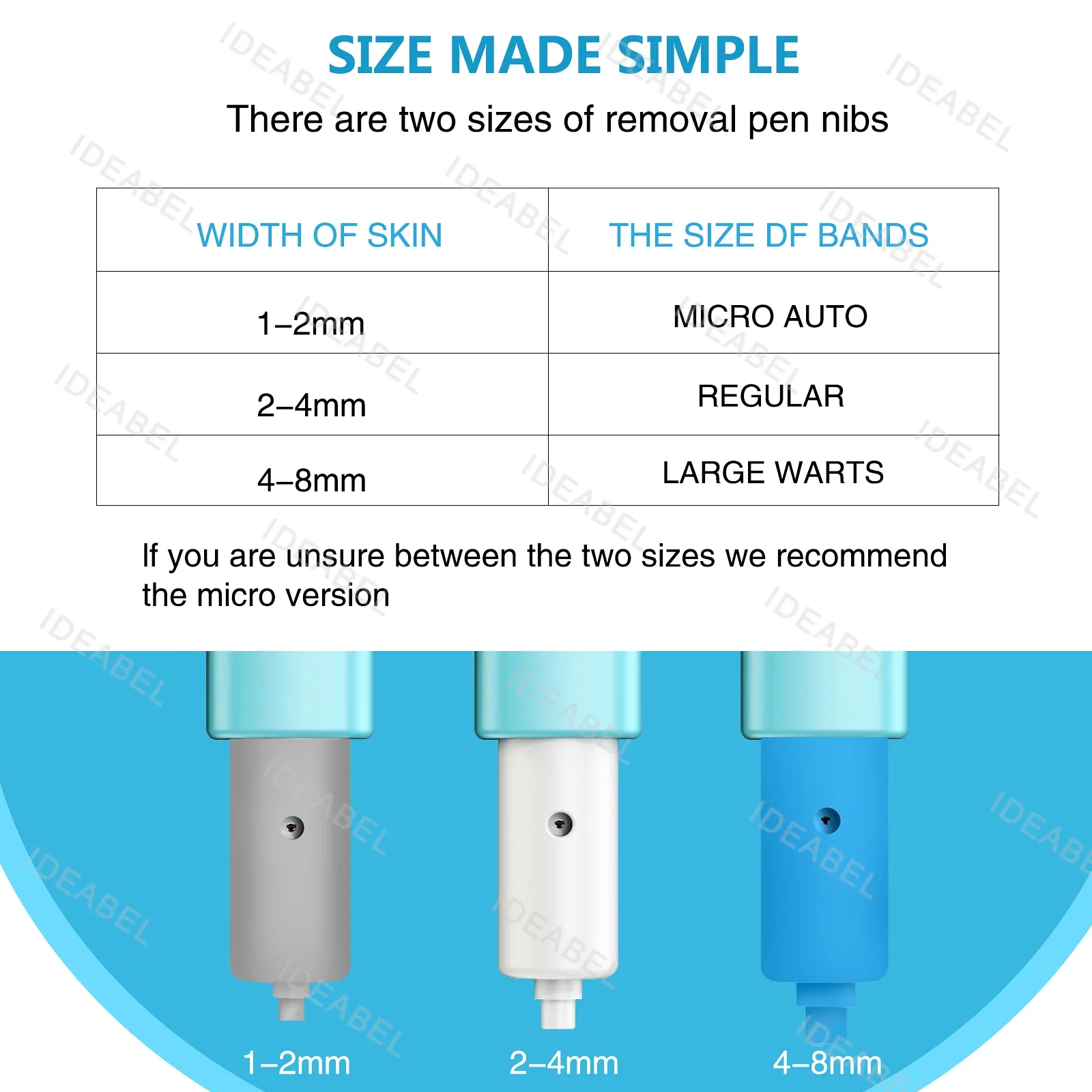 3-in-1 Auto Skin Tag Removal Kit Pijnloos Mol Wrattenverwijderaar Apparatuur Micro Skin Tag Treatment Tool Gemakkelijk schoon te maken Huidverzorgingstool