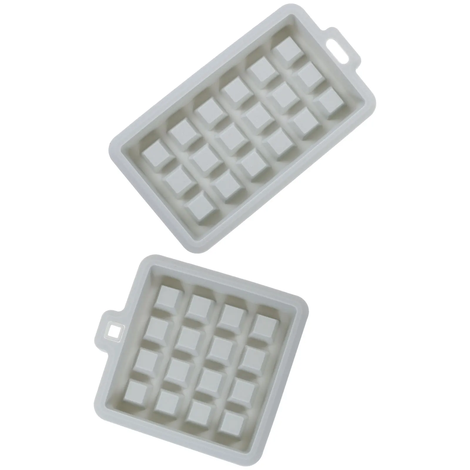 

2Pcs Silicone Waffle Mold Rectangle Square Baking Mold Simple Design Easy Clean Cake Maker Tool Silicone Baking Mold,