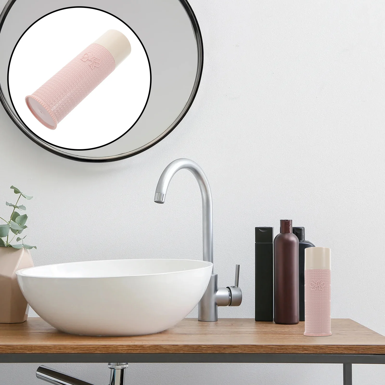 

Compact Toothbrush Case with Lid for Travel Lightweight Plastic Holder for Camping Hiking Outdoor Adventures Multifunctional