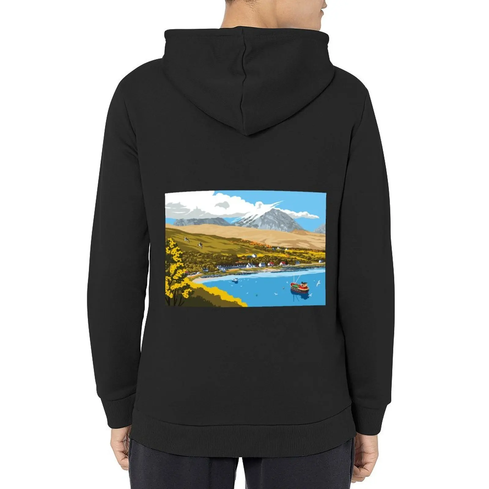 

Craighouse, The Isle of Jura Hoodie korean autumn clothes autumn clothes anime clothes men hoodie oversize