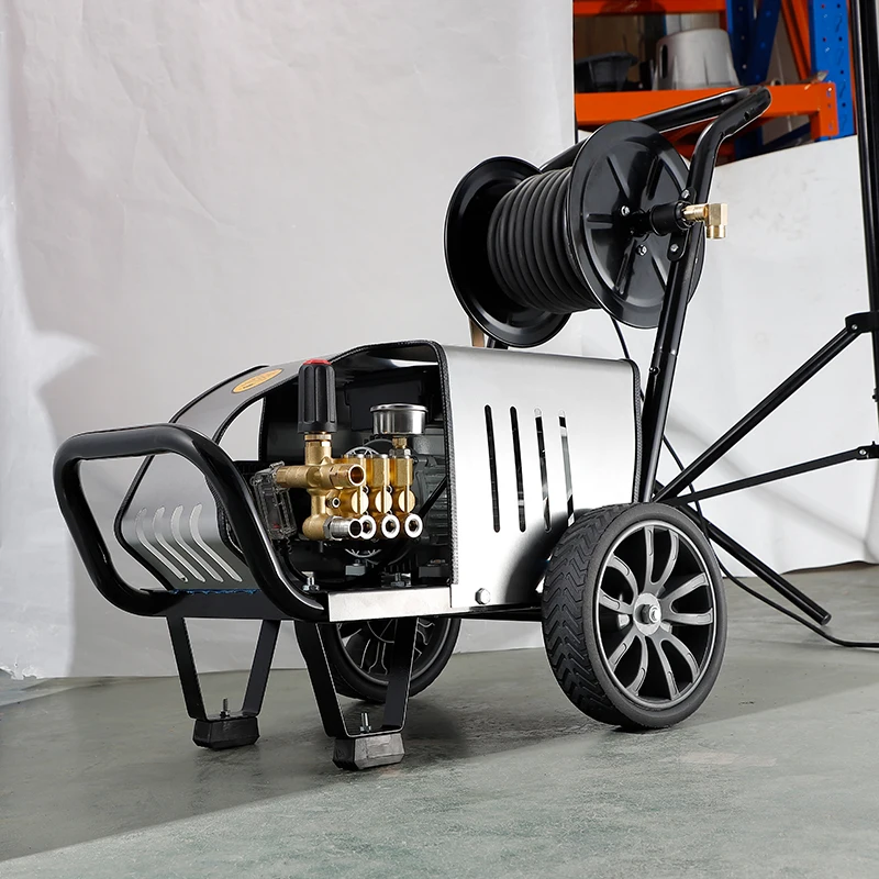 

5.5 Kw 3 Phase Motor 220v 380v 220 Bar 3200 Psi Electric High Pressure Washer Car Washer