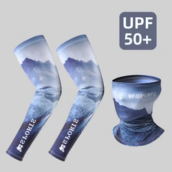 Unisex Cooling Quick Dry Arm Sleeves Hand Protector Cover sport Running protezione solare UV Outdoor Men Fishing Cycling Sleeve