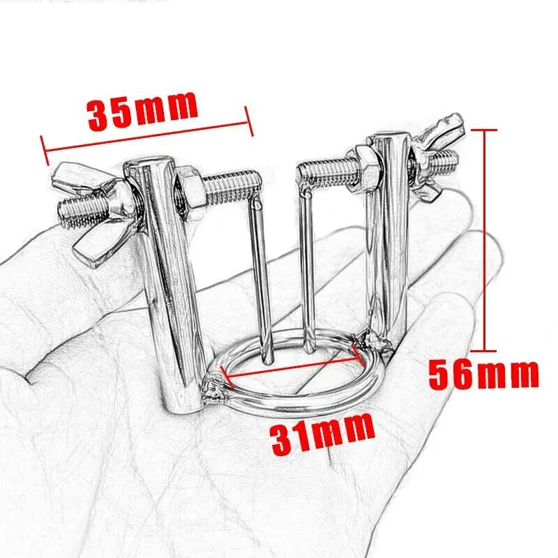 การขยายเสียงท่อปัสสาวะแบบปรับได้ Dilator เปลชายแหวน Chastity