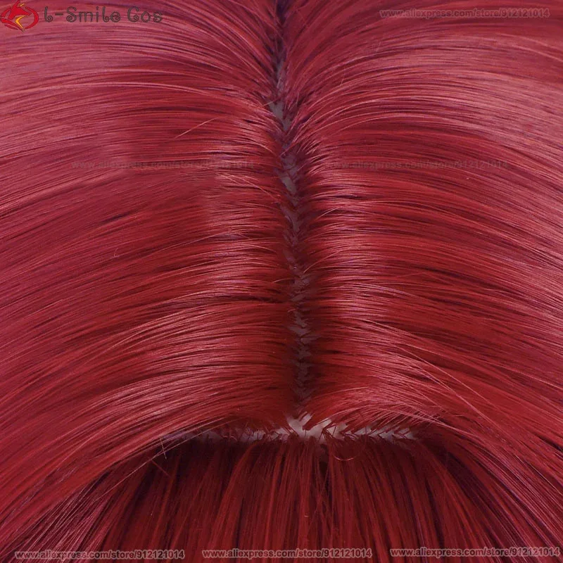 ss13High Quality Wig Anime Cosplay 30cm Red Mixed Pink Arima Kana Heat Resistant Synthetic Wigs