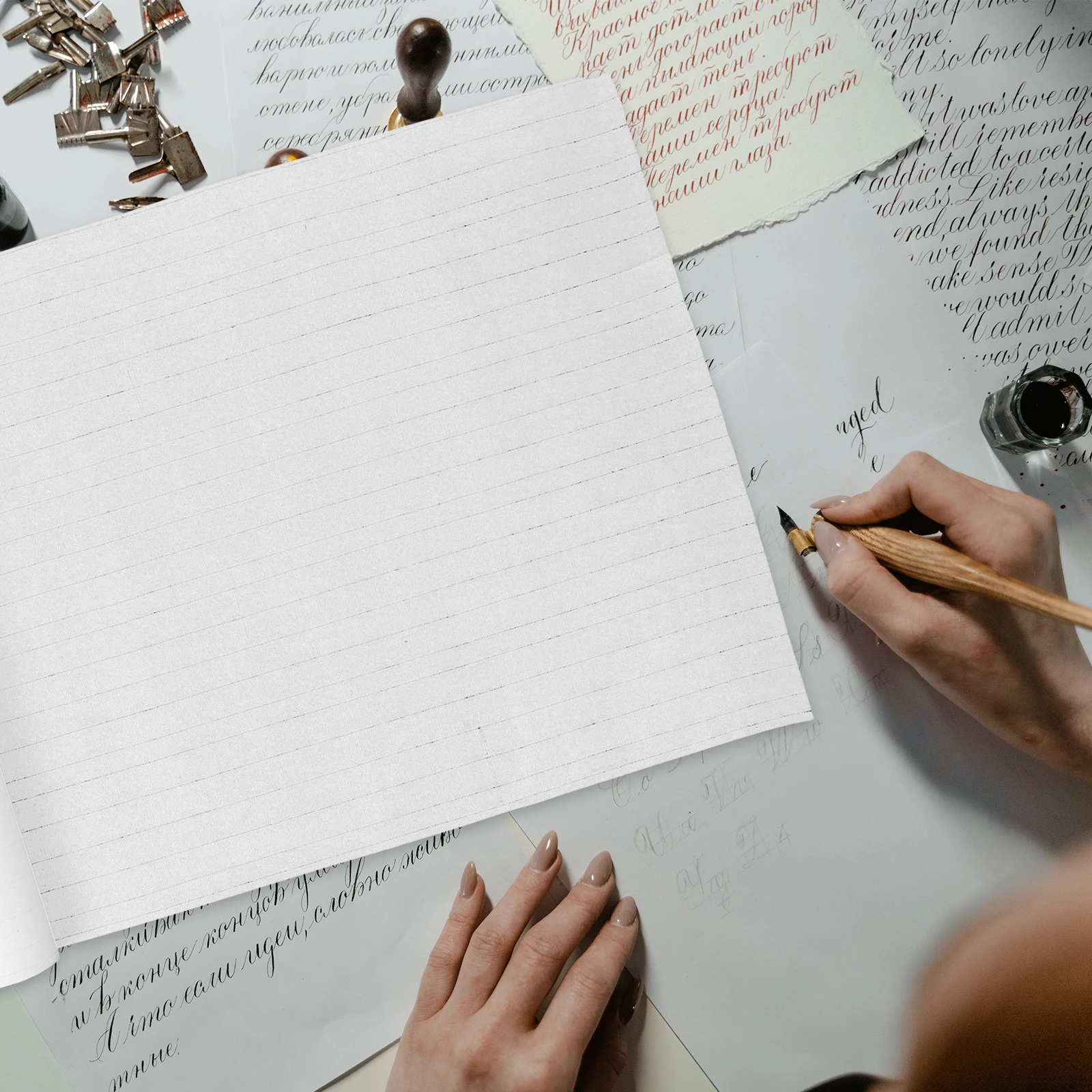 

1 Roll Pearl Calligraphy Paper Multi-Function Professional Convenient Writing Paper Portable Chinese Art Supply