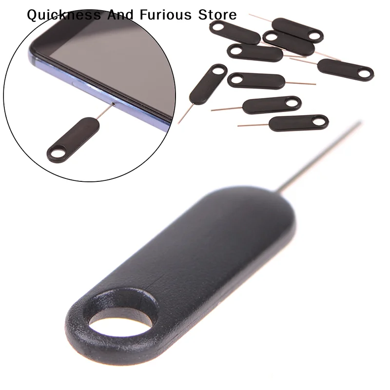 10Pcs Anti-Lost Eject Sim Cards Tray Open Pin Needle Key Tool Ejetor For IPhone IPad Mobile Smartphone SIM Remover Accessories