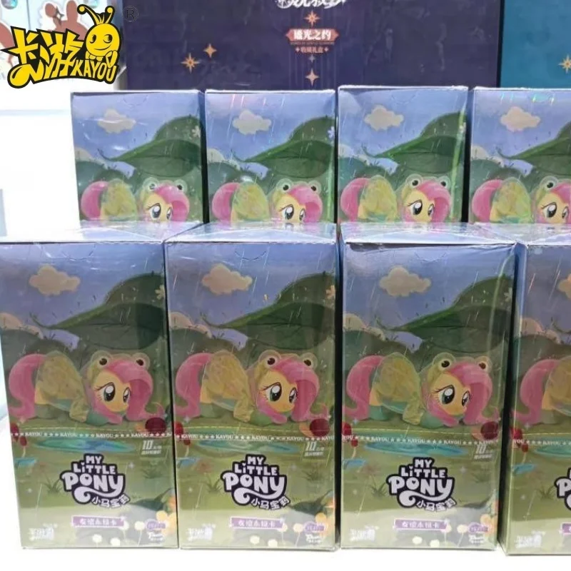 nueva-tarjeta-coleccionable-original-kayou-de-my-little-pony-huiyue-12-sc-zhi-zhen-jing-huan-ka-juego-de-animacion-y-dibujos-animados-juguete-periferico