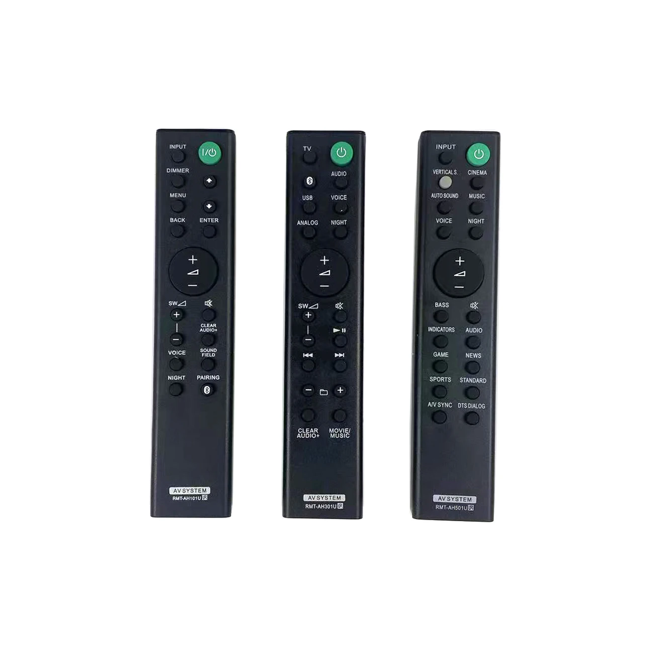 RMT-AH101U RMT-AH301U RMT-AH501U Remote Control for Sony Sound Bar Replacement HT-CT380 HT-CT780 HT-CT381