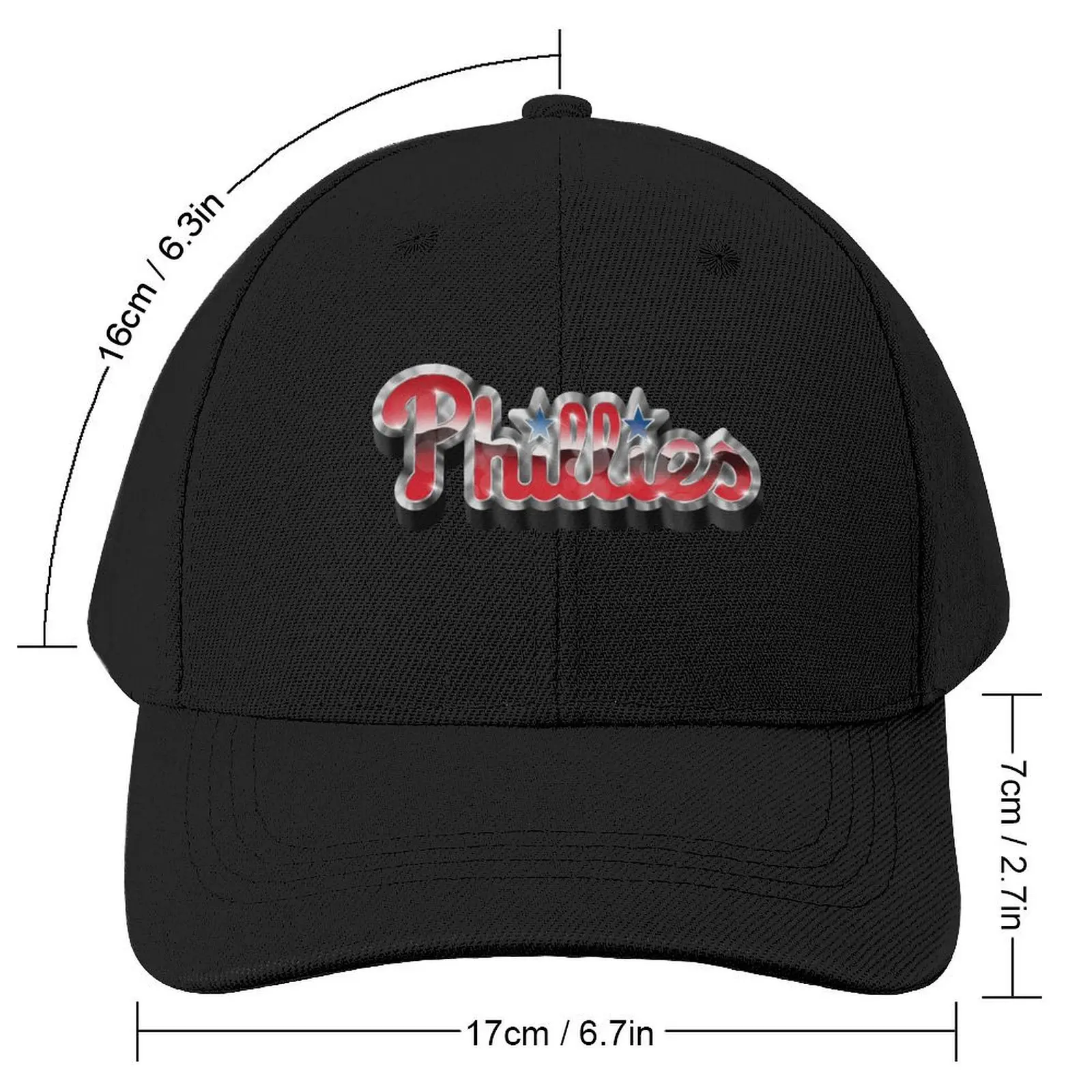 Phillies Baseball Cap Trucker Cap Wild Ball Hat Golf Wear Men Women's