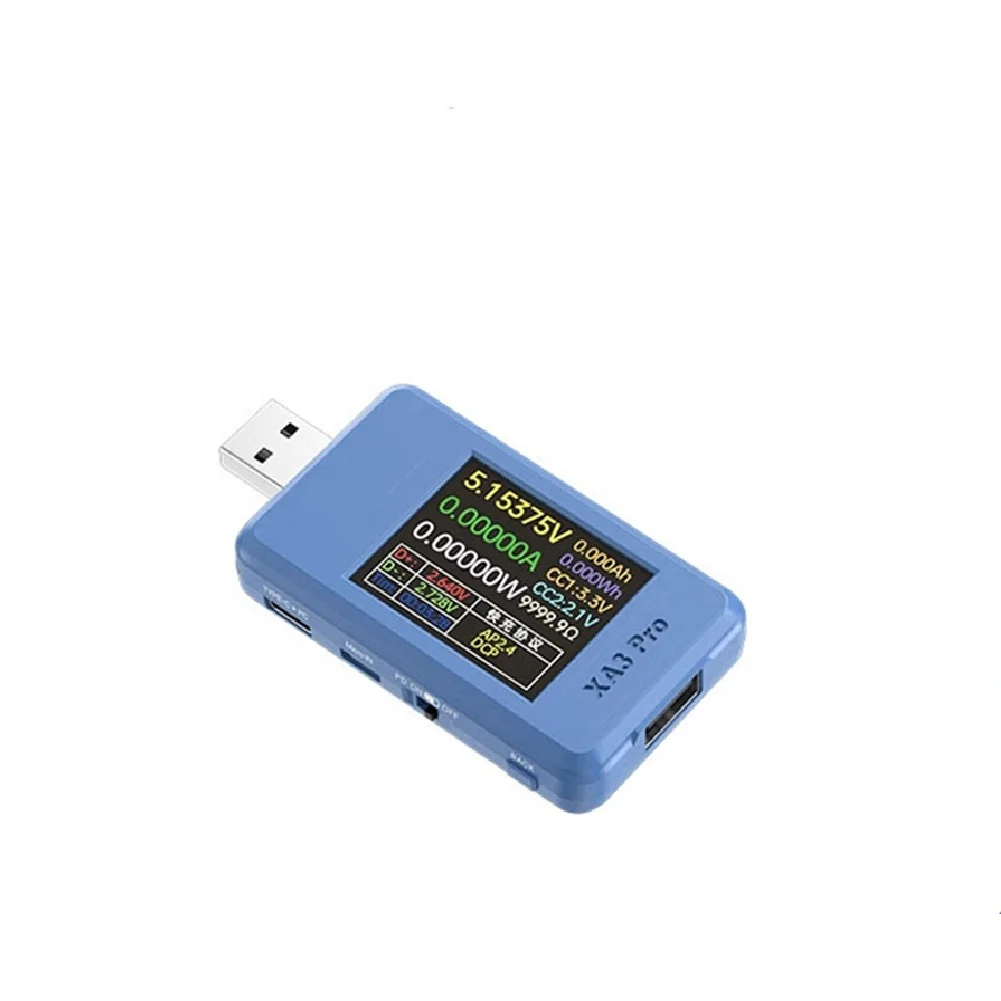 

USB Intelligent Tester for Fast Charging Current Voltage Detection Supports PD 0 0 AP24A Compatible with Type C