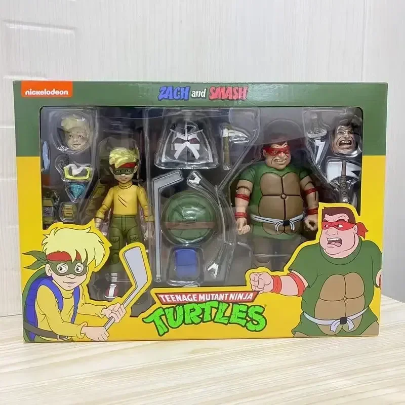 

Neca 54255 Черепаха ниндзя Tmnt Smash&zach 7 дюймов Коллекционная модель фигурки