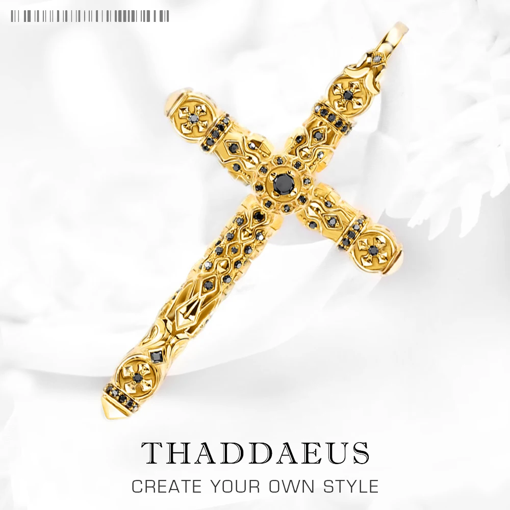 

Женский и мужской кулон из серебра 925 пробы с черными камнями