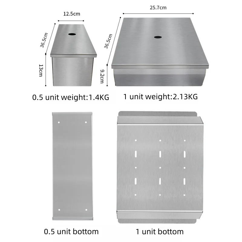 One Unit Storage Box 0.5 Unit Storage Box One Unit Organizer Cover 0.5 Unit Organizer Cover Camping IGT Table Accessories