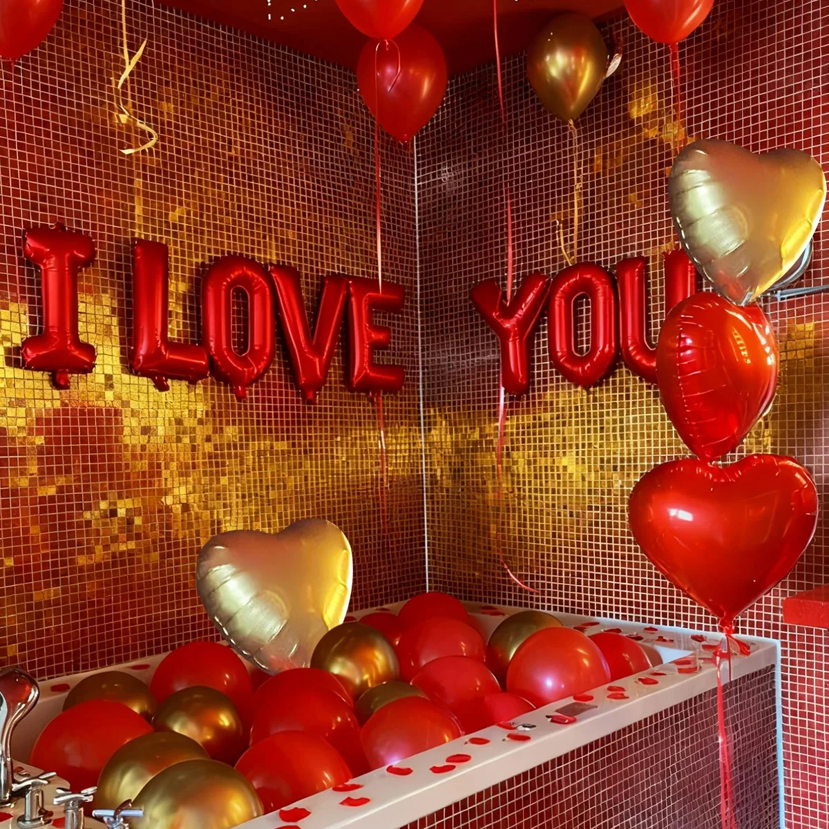 Valentine's Day balloon Set Is Suitable for Valentine's Day, Anniversaries, Marriage Proposals, and Romantic Decorations - view 4