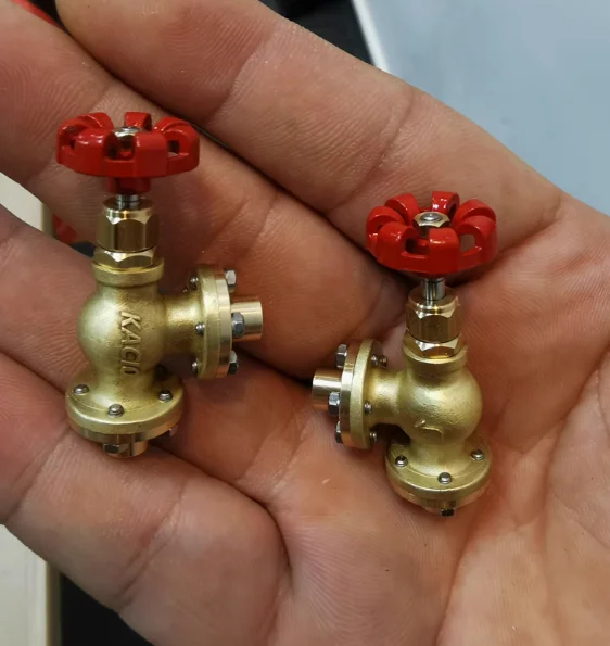 Model Valve Miniature Straight-way Valve Angle Valve Model Boiler MINI Valve for Steam Engine
