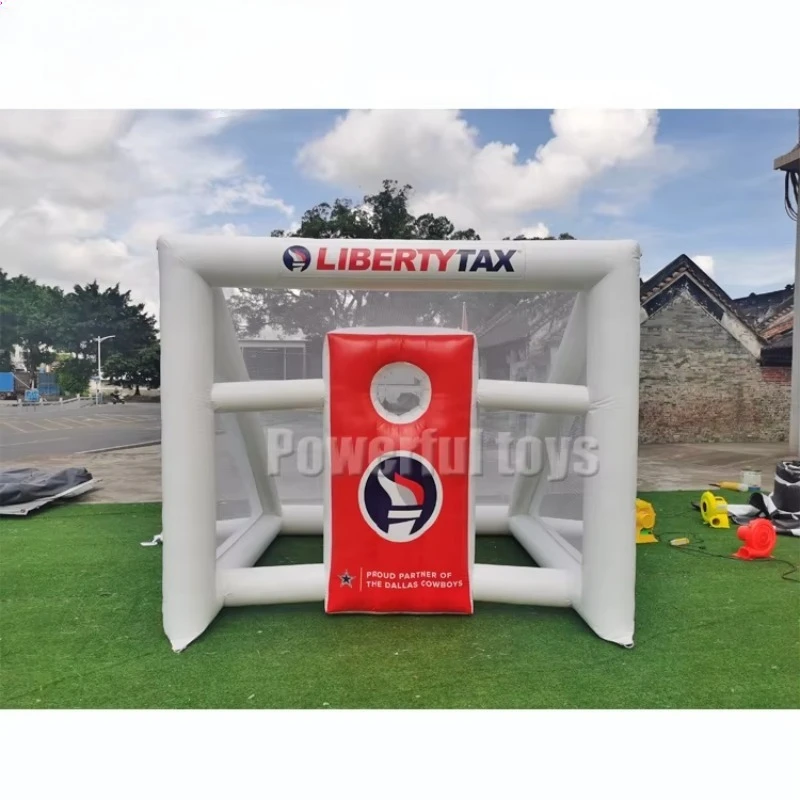 

Carnival Game Inflatable Soccer Shoot Goal Carnival Football Shooting Target