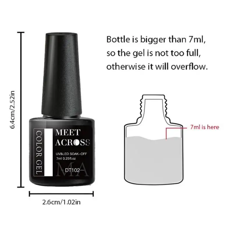 قطعتان من طلاء جل الأظافر باللون الأسود والأبيض، مجموعات متعددة الألوان، زينة فنية للأظافر DIY لتصميم أظافر الأظافر يدوم طويلاً