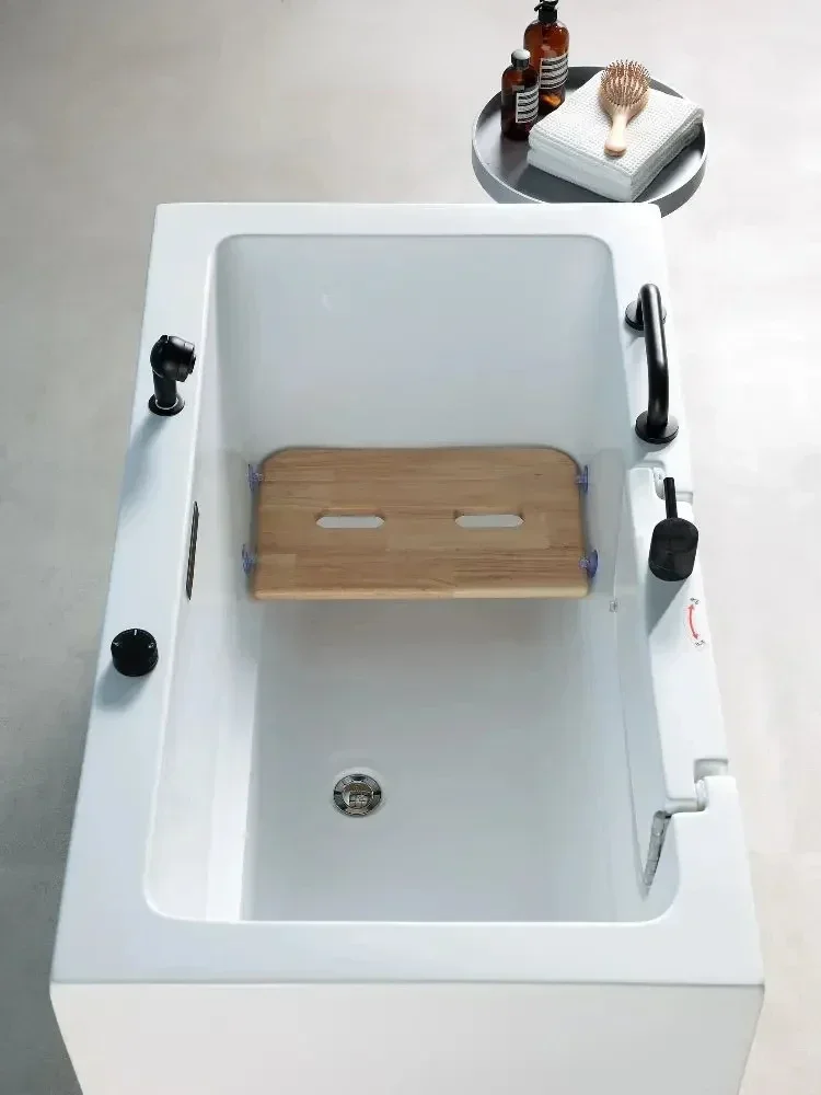 افتح الباب لتعميق الوصول إلى كبار السن المعاقين الاكريليك منفذ حوض استحمام صغير المبيعات الساخنة