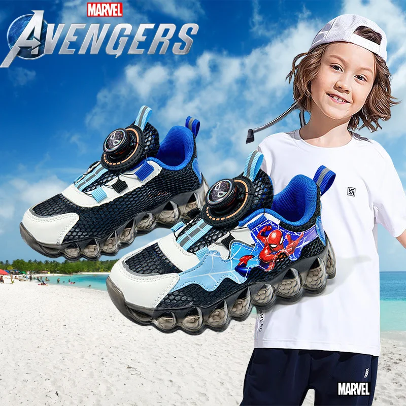 marvel-spiderman-boys-summer-comfortable-breathable-lightweight-and-non-slip-fashion-anime-creative-button-sports-tennis-shoes