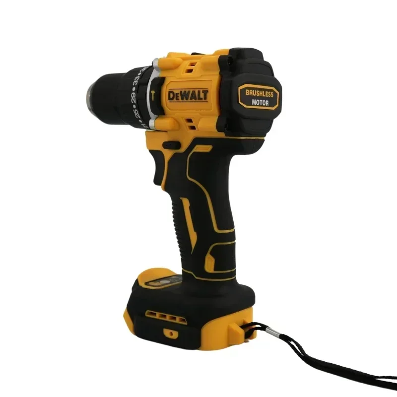 Бесщеточная ударная отвертка DeWalt с литиевой батареей, компактная перезаряжаемая электрическая отвертка с большим крутящим моментом 20 В Dcf805