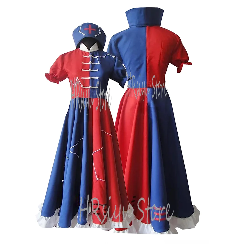 Anime Cosplay Eirin Yagokoro Costume Women Dress Full Set Halloween Party Costume customized