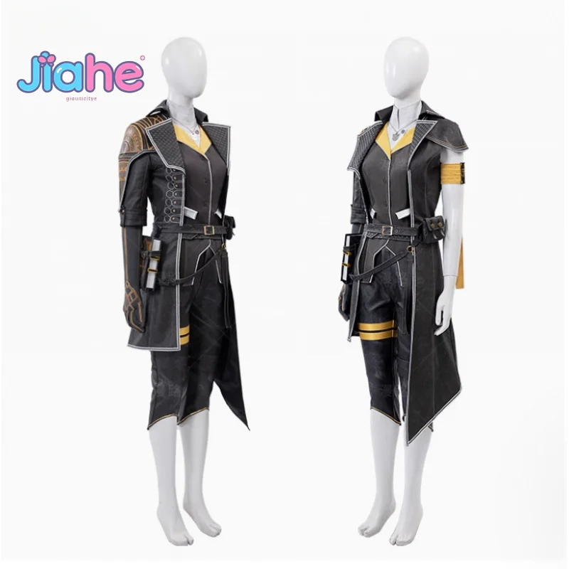 كلير سبكور: إكسبيديشن 33 لعبة لون أزياء تنكرية معطف سترة السراويل الدعائم حزام طقم قفازات الهالوين المرأة رجل موضة موحدة