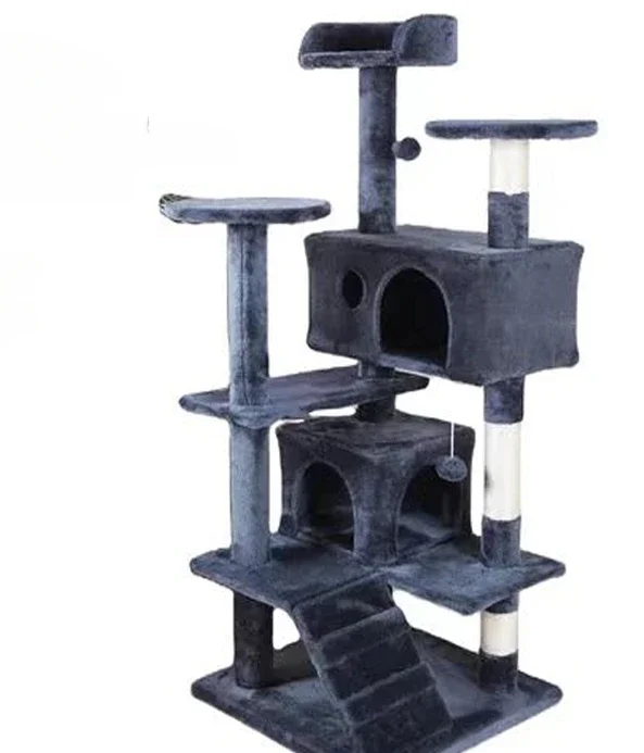 

Cat climbing frame, large tree integrated villa, solid wood multifunctional jumping platform, internet famous crouching toy