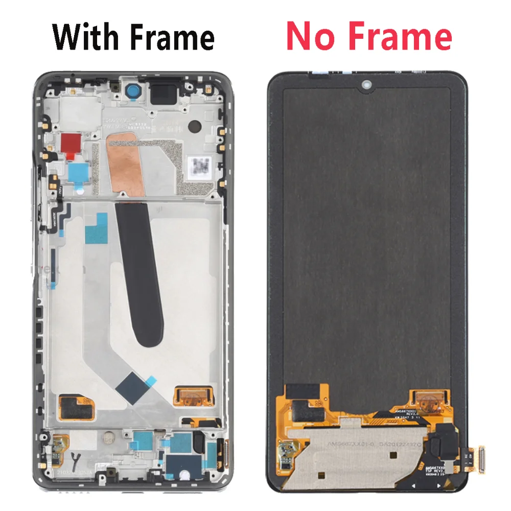 Original 120HZ AMOLED LCD Display Touch Screen Digitizer Assembly For POCO F3 M2012K11AG Display Repair Parts