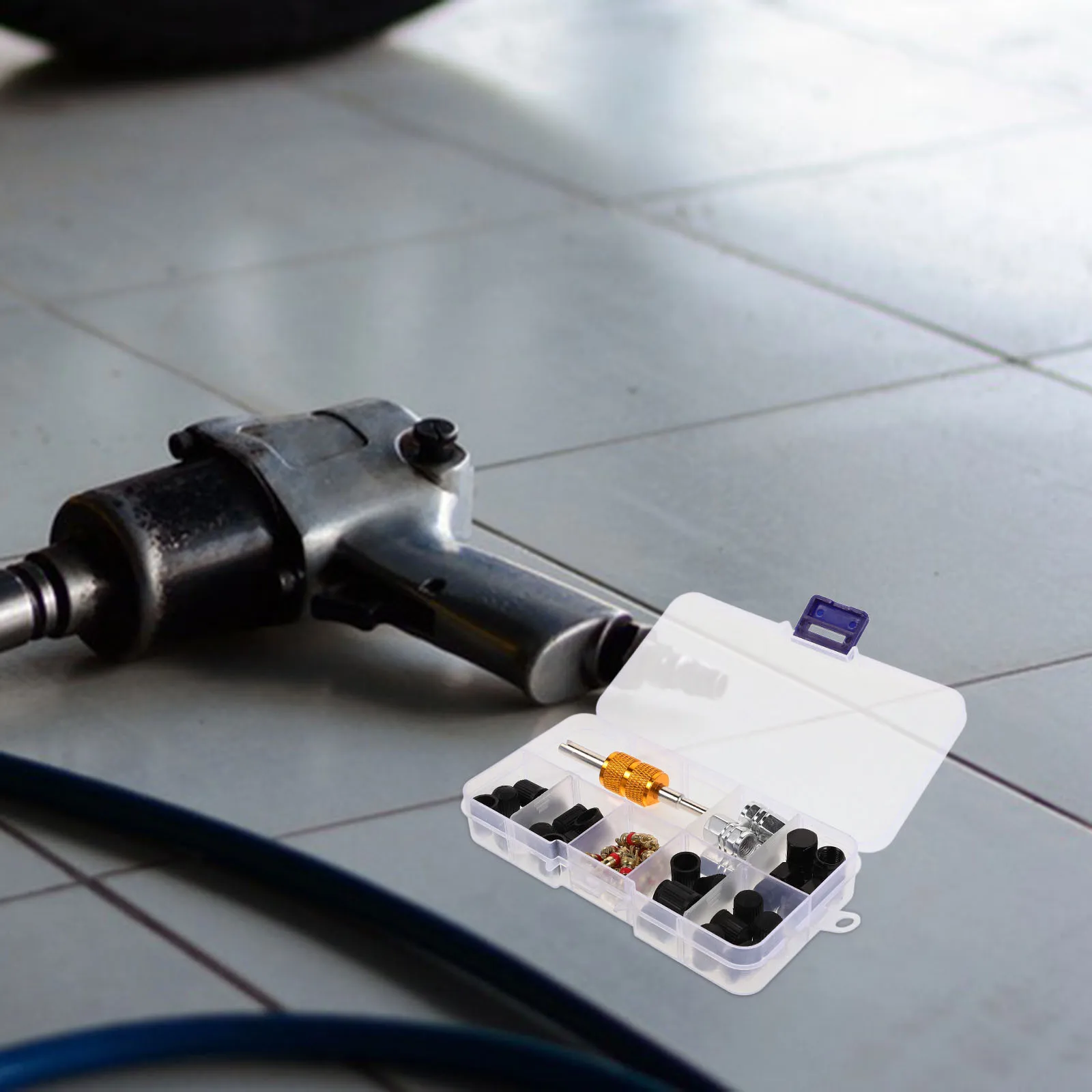 

1Set Tire Valve Core Remover Tool Kit For Bike Car Motorcycle Universal Valve Stem Installation Removal Wrench Compact Repair