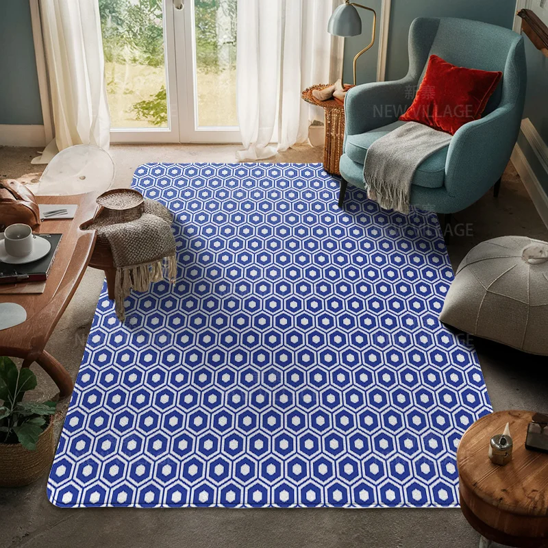 House entrance carpet Home door mat Living Room Bath Foot decoration non-slip rugs Modern geometric pattern nordic simple boho