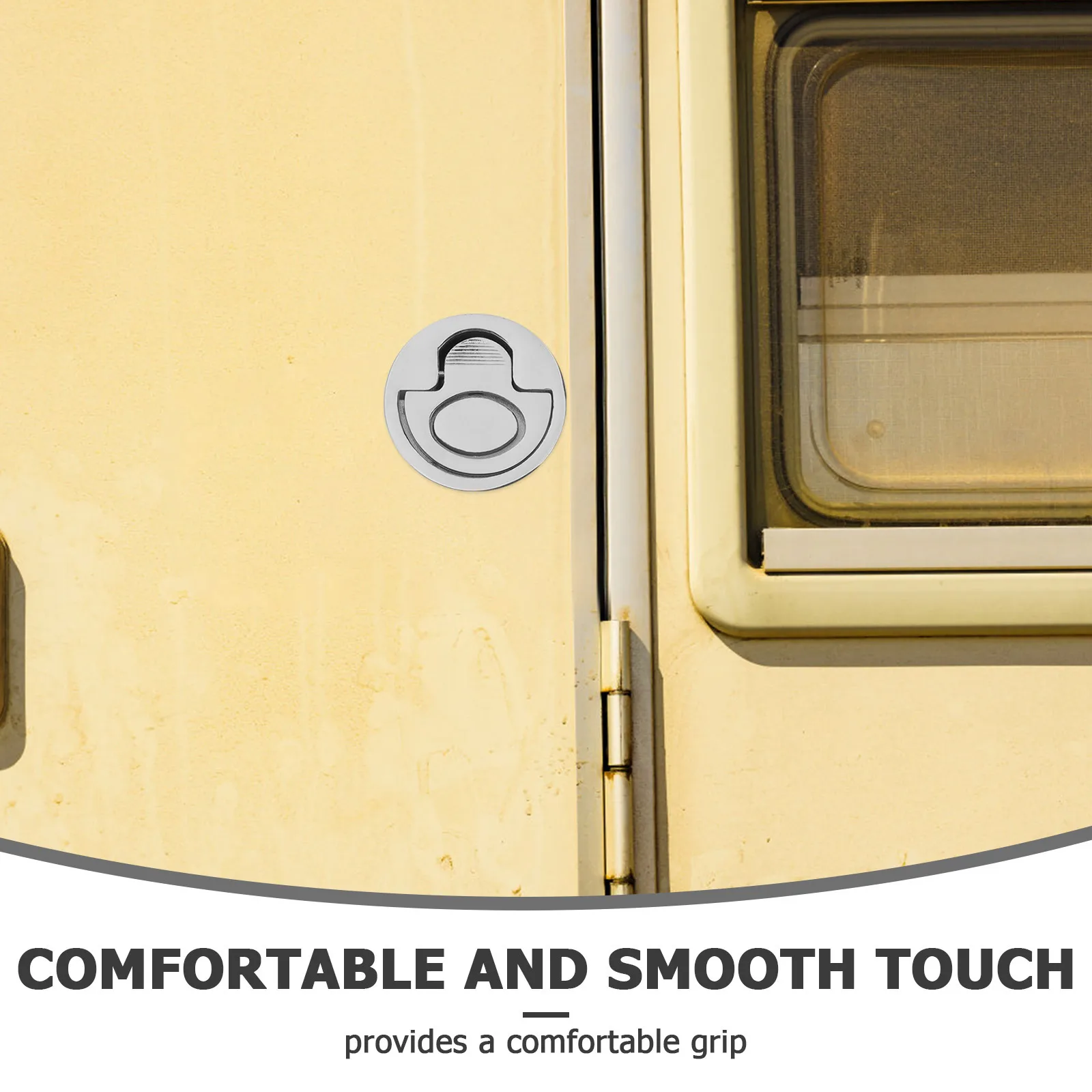 

Floor Buckle Stainless Steel Flush Pull for Boat Boat Door Latch Hatch Cabinet Door Marine Hatch Latch RV Hardware