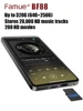 Famue 5.2 インチ MP4 音楽プレーヤー、WiFi 接続、Android 13、6G + 64GB、Bluetooth、Google Play ストア、Spotify、学生 MP3 3