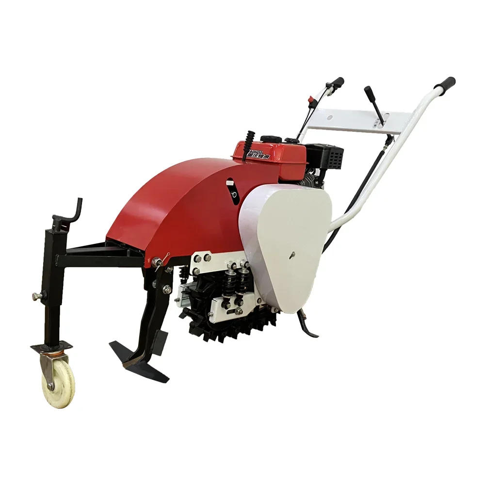 

Farming Machinery Mini Cultivator Tiller With Wheels & Hand Walking For Garlic Harvester