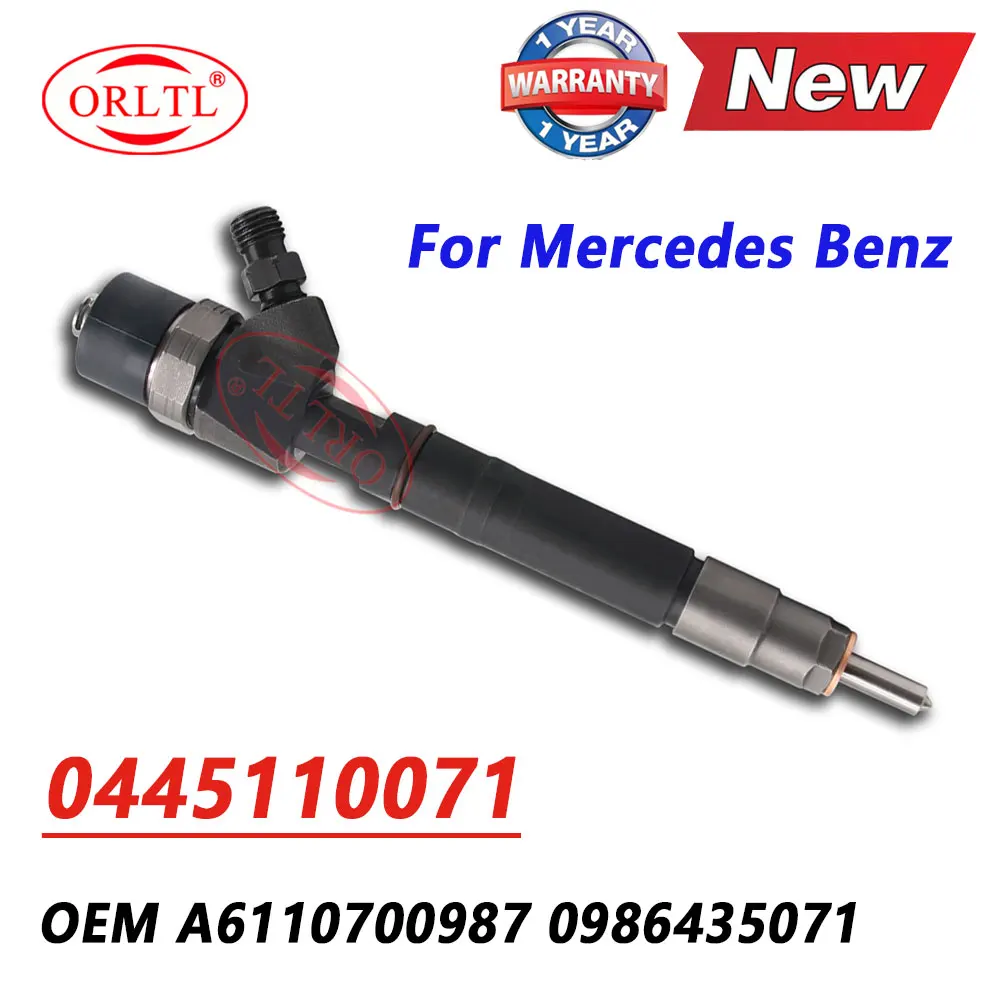 

0445110071 DIESEL FUEL INJECTOR 0445110072 Auto Parts Sprayer Nozzle 0 445 110 071 For Mercedes Benz MB A6110700987 0986435071