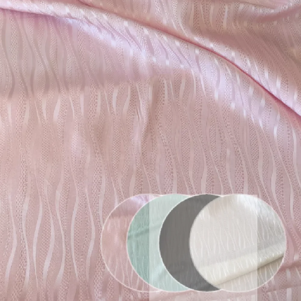 

Fashion Charming Plain Ready Goods Silk Jacquard Fabric Cotton Vine Stripe for Lining Pants Shirt