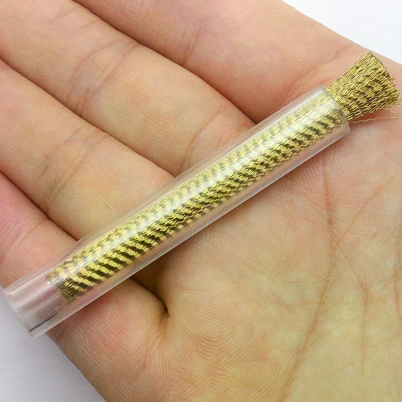 فرش القطع، عجلات تلميع الأسلاك النحاسية، فرش أكواب تلميع لإزالة الصدأ، أداة مانيكير فنية للأظافر، تنظيف عديم الرائحة #1