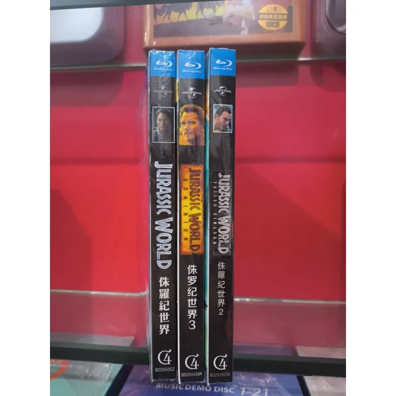 Jurassic World 1 to 3 Boxed Blu-ray Disc Collector's Edition Movie Set