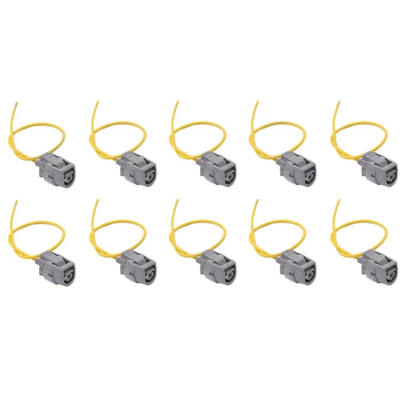 Temperature Sensor Connector Pigtail For Toyota 1992-1998 83420-16040, 90980-11428 Replacement Parts Accessories 10Piece