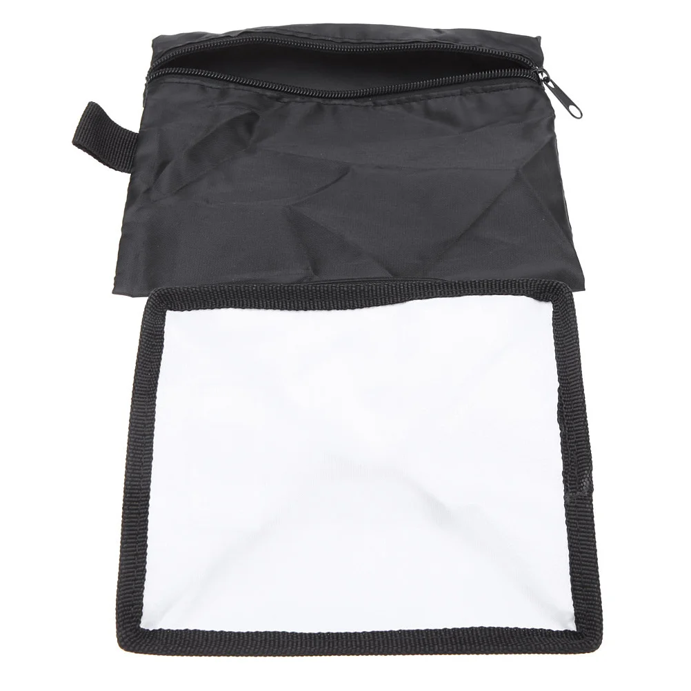 

Flash For Photography 15X17Cm Foldable Soft Flash Diffuser Portable Light Reflector Diffuser Sock For Video Strobe Ring Light