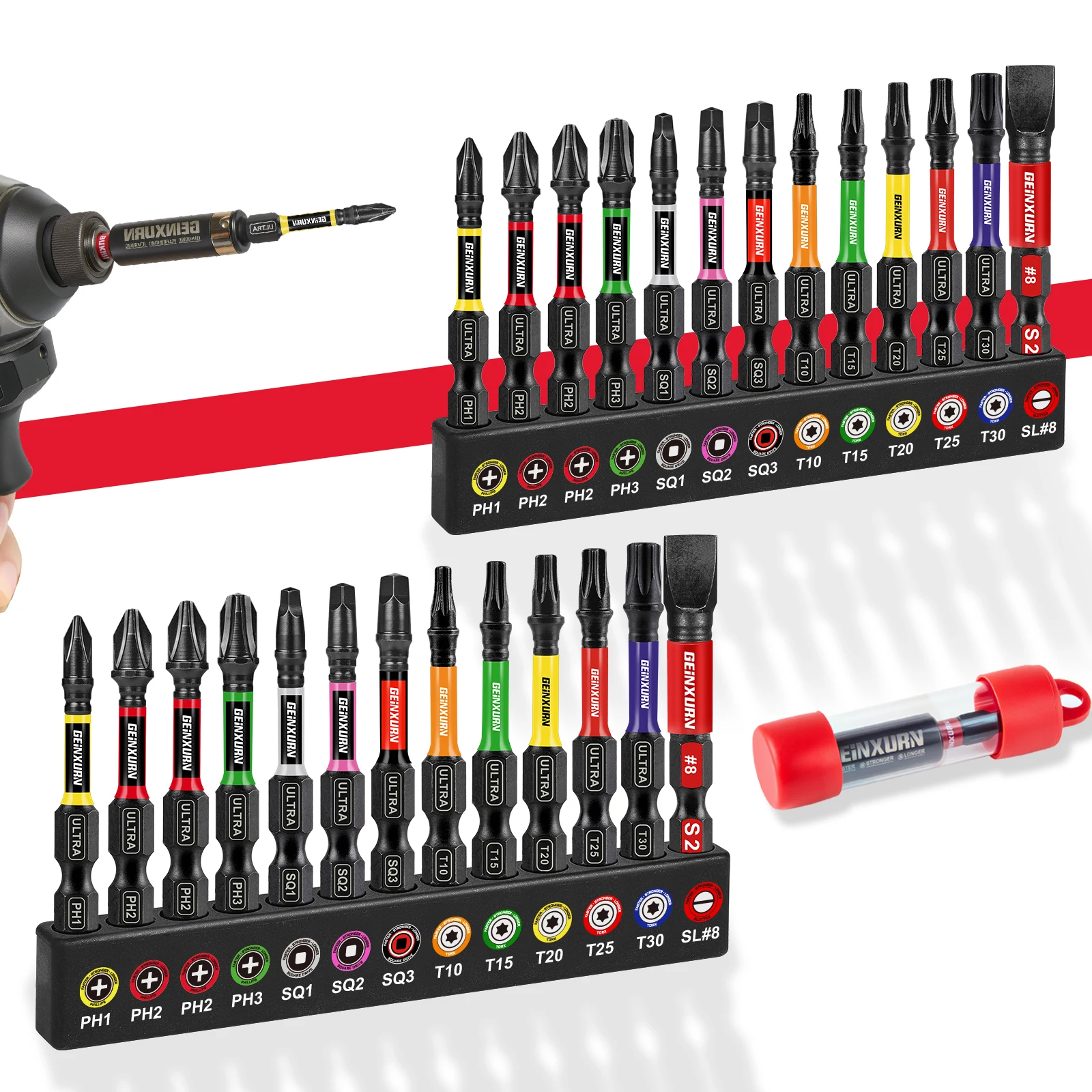 Geinxurn 27PCS 2Inc…