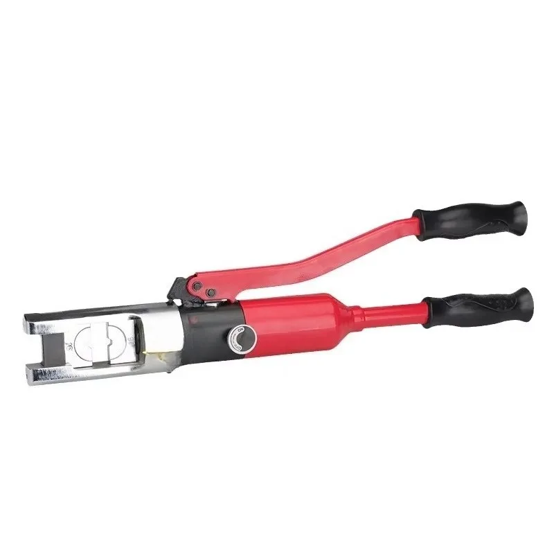 

Мощный ручной гидравлический пресс-инструмент высокого давления со встроенным предохранительным клапаном для опрессовки медных и алюминиевых кабельных наконечников и клемм