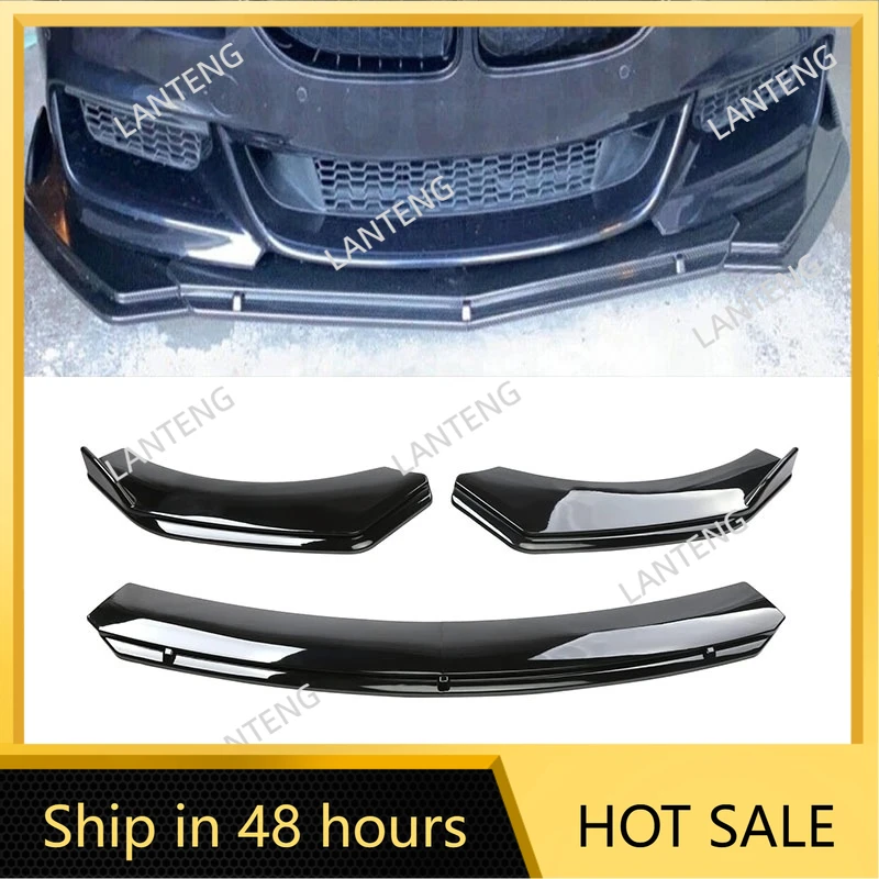 

Car Front Bumper Cover Lip Spoiler Splitter Carbon fiber For 740i 750i 760i 220i Series Diffuser Guard Trim Body Kit Protector