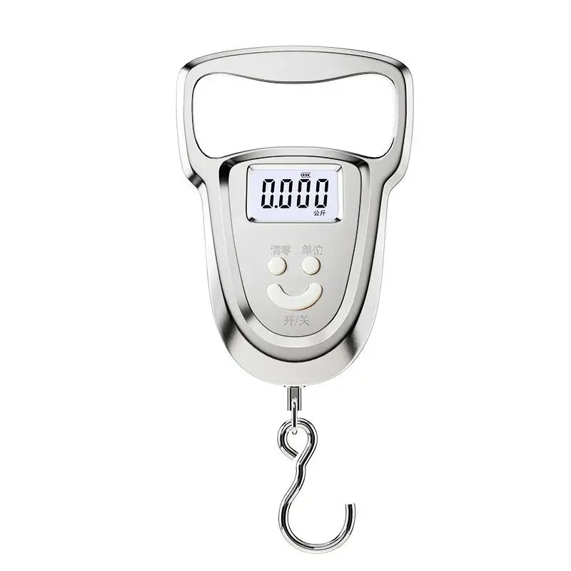 Portable Electronic Scale High Precision Portable Mini Household Small Spring Scale Hook Express Shopping Fishing