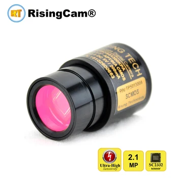 Utral high sensitive 2.1MP SC2332 CMOS sensor 30fps USB2.0 digital microscope camera microscope eyepiece camera for